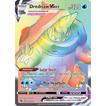 Drednaw VMAX (Secret) 75/73 - Champions Path Holofoil