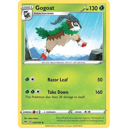 Gogoat 18/185 - SWSH04 Vivid Voltage