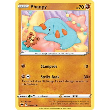 Phanpy 86/185 - SWSH04 Vivid Voltage