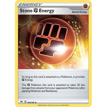 Stone Fighting Energy 164/185 - SWSH04 Vivid Voltage