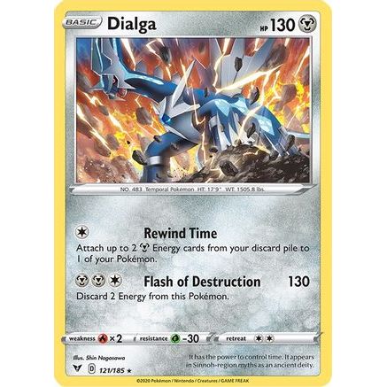 Dialga 121/185 - SWSH04 Vivid Voltage Reverse Holofoil