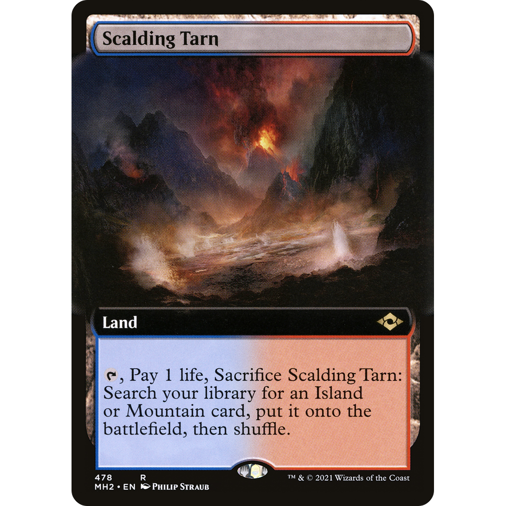 Scalding Tarn (Extended Art) (MH2-478) - Modern Horizons 2: (Extended Art) Foil