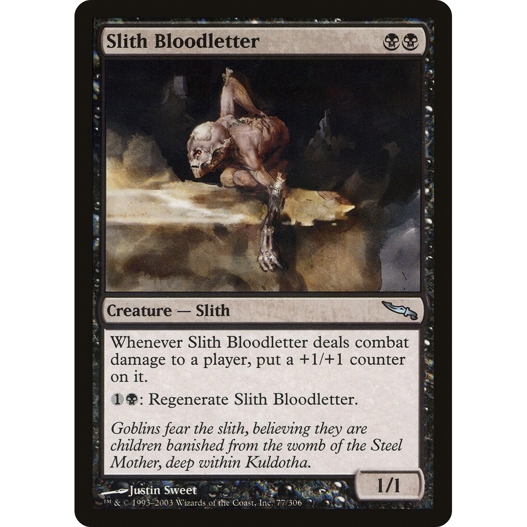 Slith Bloodletter (MRD-077) - Mirrodin Foil