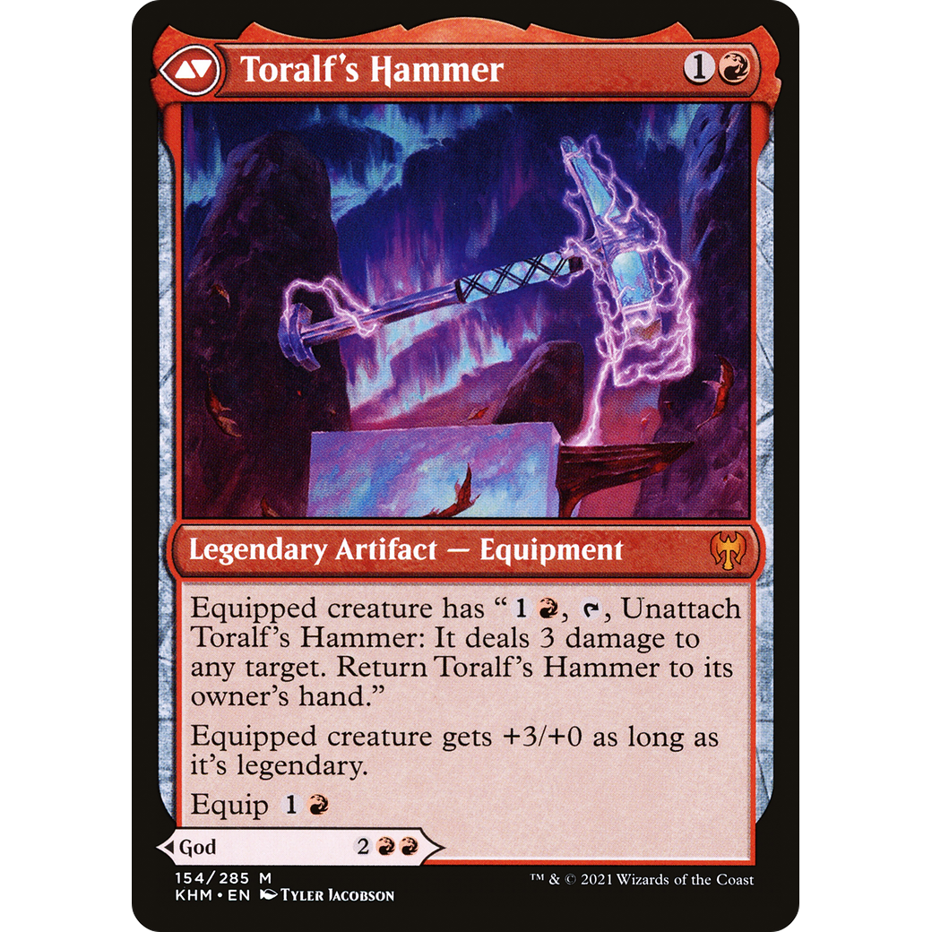Toralf, God of Fury (KHM-154) - Kaldheim