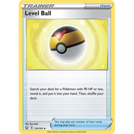 Level Ball 129/163 - SWSH05 Battle Styles Reverse Holofoil