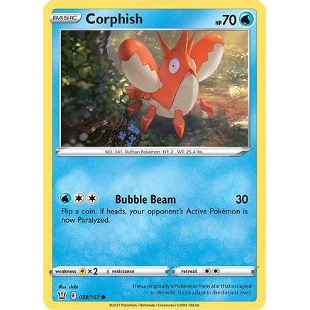 Corphish 38/163 - SWSH05 Battle Styles