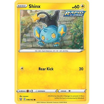 Shinx 46/163 - SWSH05 Battle Styles Reverse Holofoil