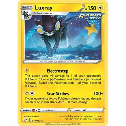 Luxray 48/163 - SWSH05 Battle Styles Reverse Holofoil