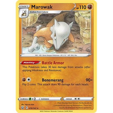 Marowak 70/163 - SWSH05 Battle Styles