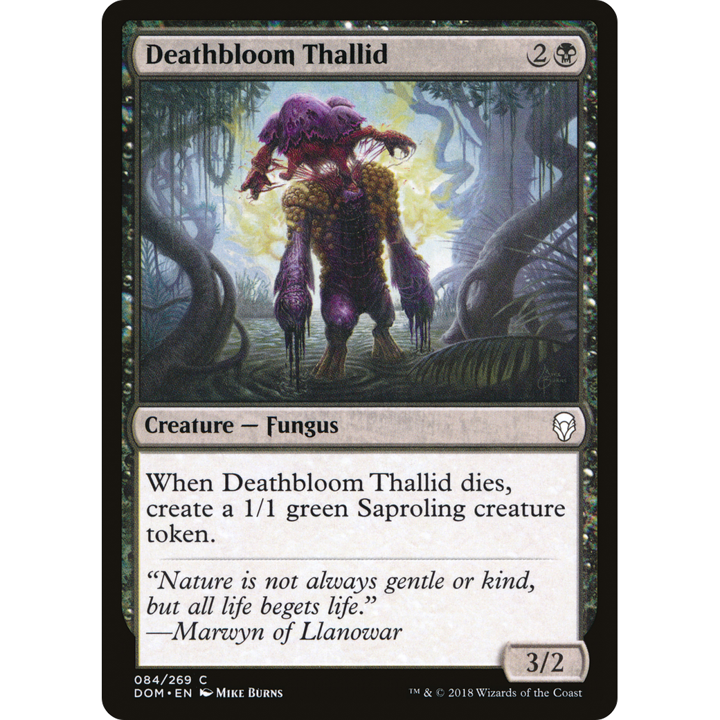 Deathbloom Thallid (DOM-084) - Dominaria