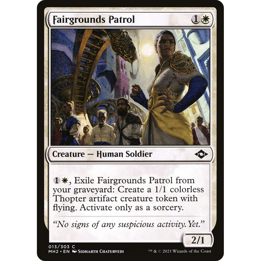 Fairgrounds Patrol (MH2-013) - Modern Horizons 2 Foil