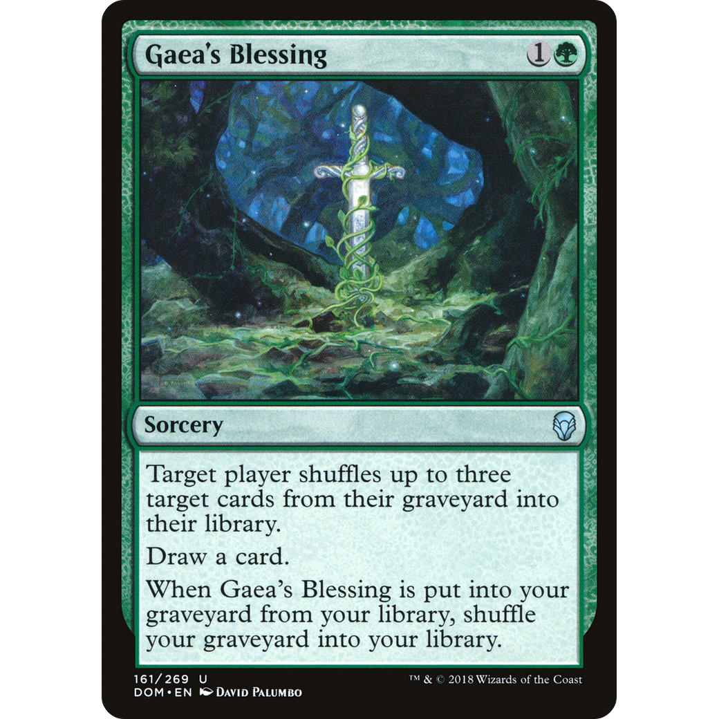 Gaea's Blessing (DOM-161) - Dominaria