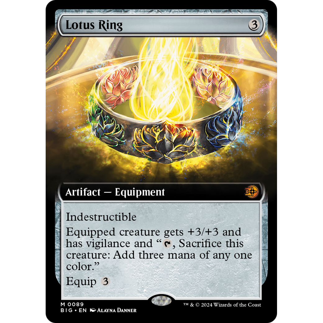 Lotus Ring (Extended Art) (BIG-089) - The Big Score: (Extended Art)