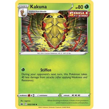 Kakuna 2/198 - SWSH06 Chilling Reign Reverse Holofoil