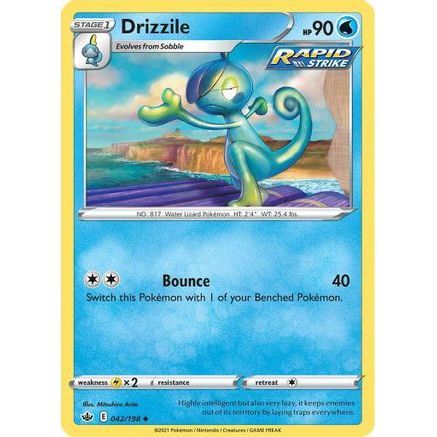 Drizzile 42/198 - SWSH06 Chilling Reign