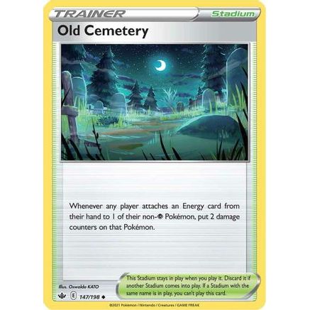 Old Cemetery 147/198 - SWSH06 Chilling Reign Reverse Holofoil