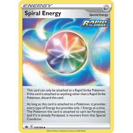 Spiral Energy 159/198 - SWSH06 Chilling Reign