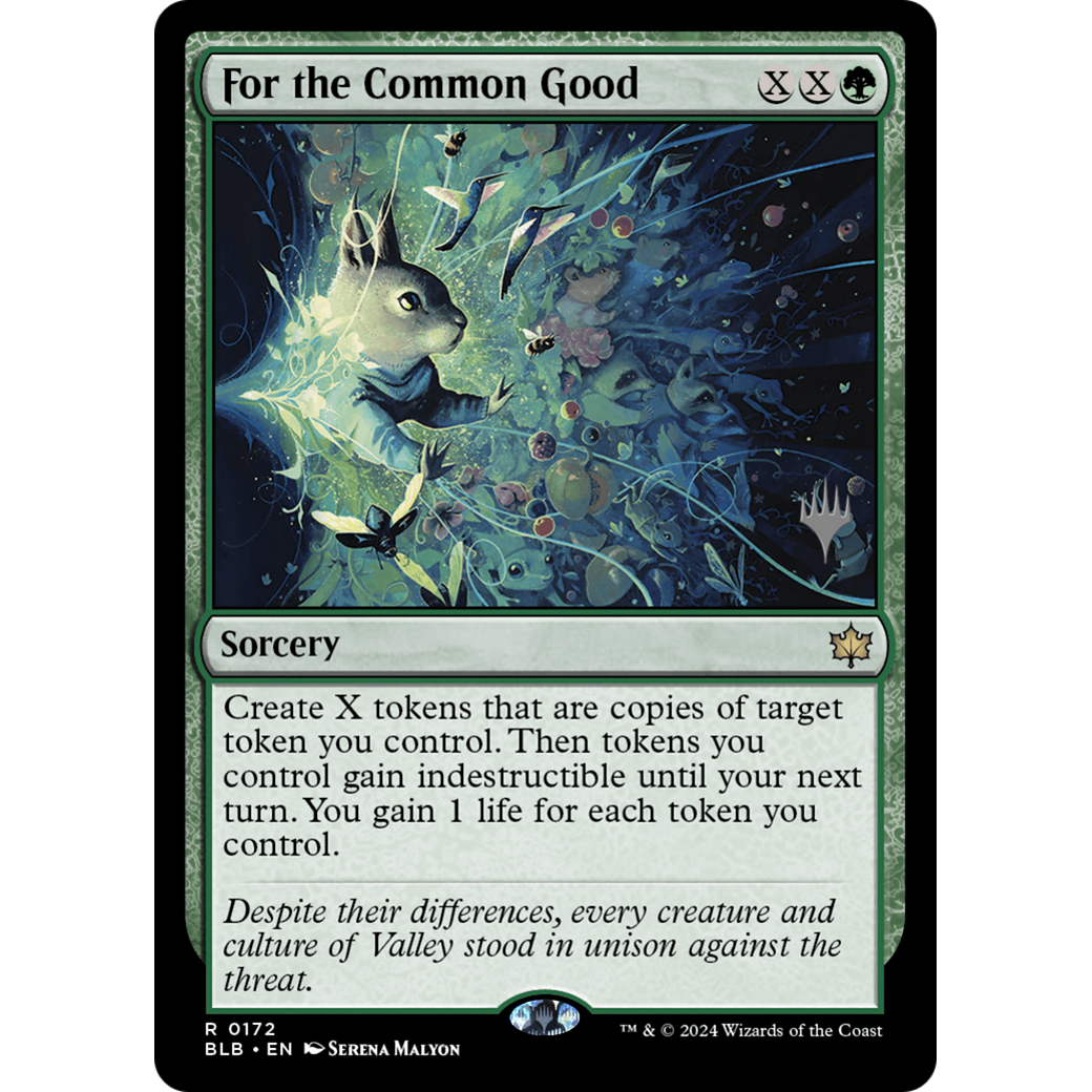 For the Common Good (PPBLB-172P) - Bloomburrow Promos