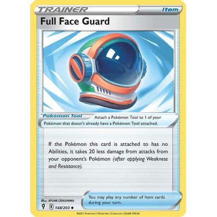 Full Face Guard 148/203 - SWSH07 Evolving Skies Reverse Holofoil
