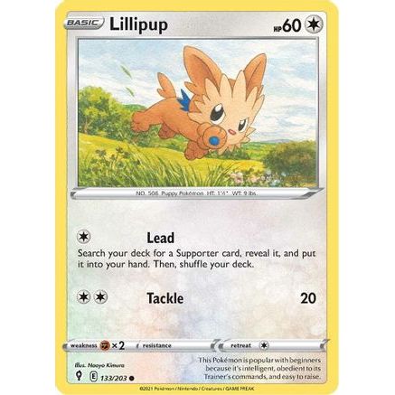Lillipup 133/203 - SWSH07 Evolving Skies