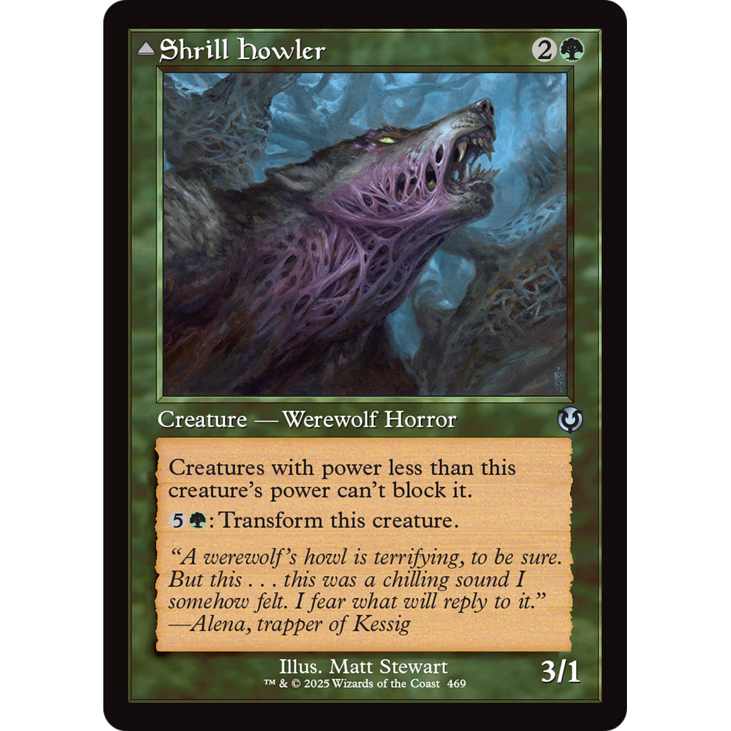Shrill Howler // Howling Chorus (INR-469) - Innistrad Remastered
