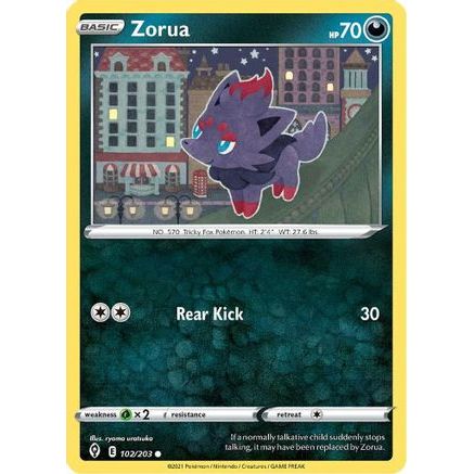 Zorua 102/203 - SWSH07 Evolving Skies