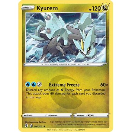 Kyurem 116/203 - SWSH07 Evolving Skies Holofoil