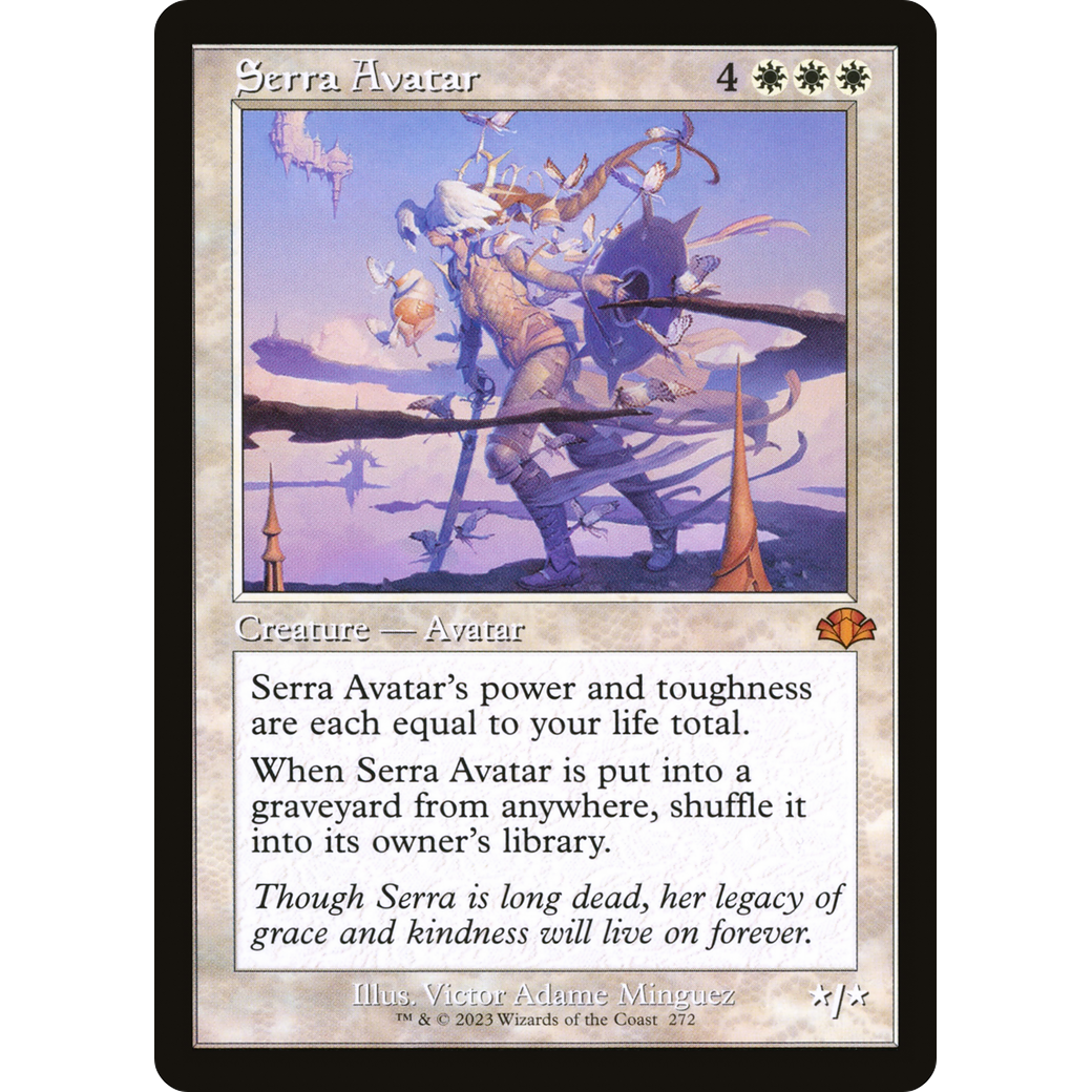 Serra Avatar (Retro Frame) (DMR-272) - Dominaria Remastered Foil