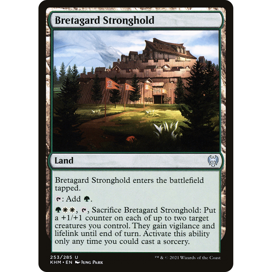 Bretagard Stronghold (KHM-253) - Kaldheim Foil