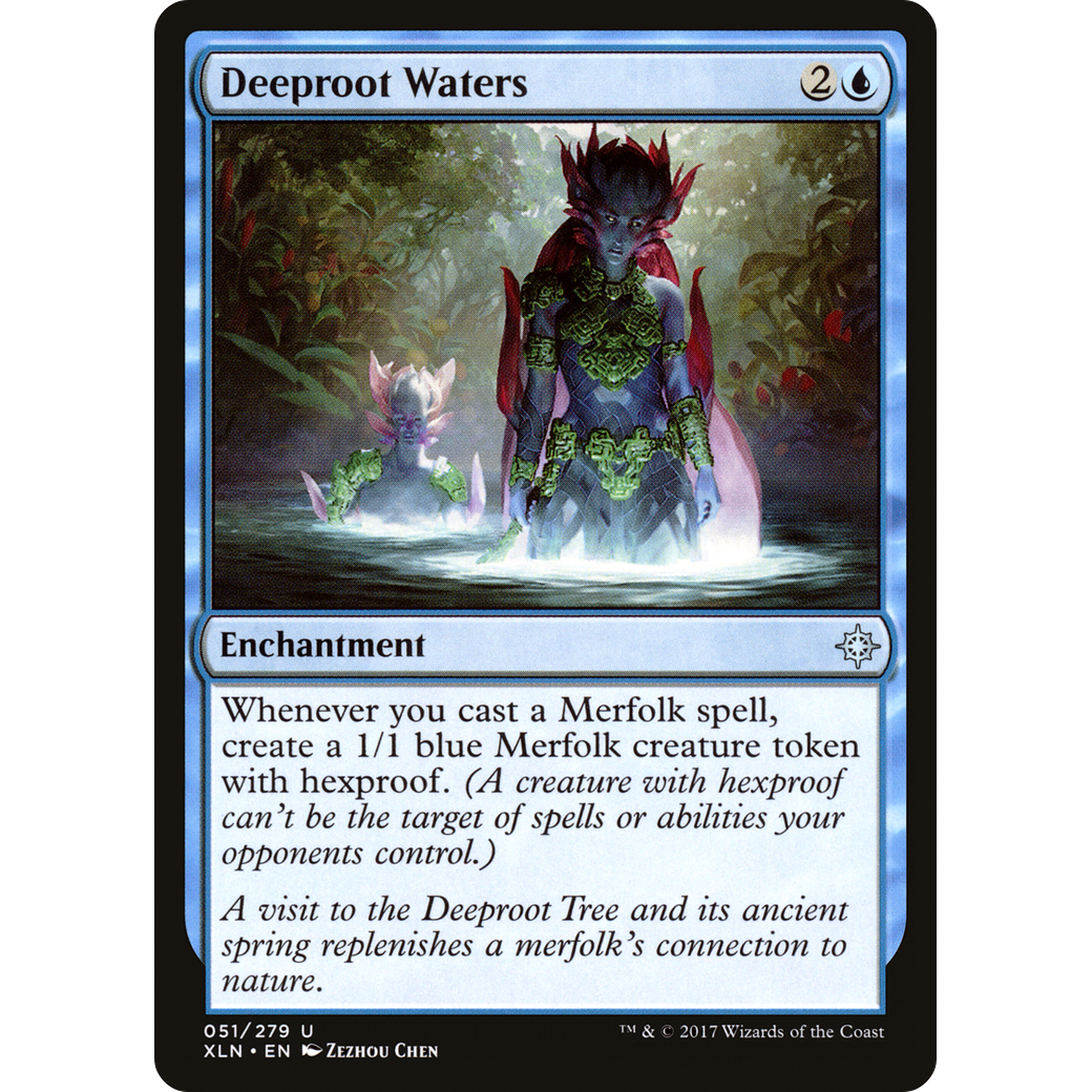 Deeproot Waters (XLN-051) - Ixalan Foil