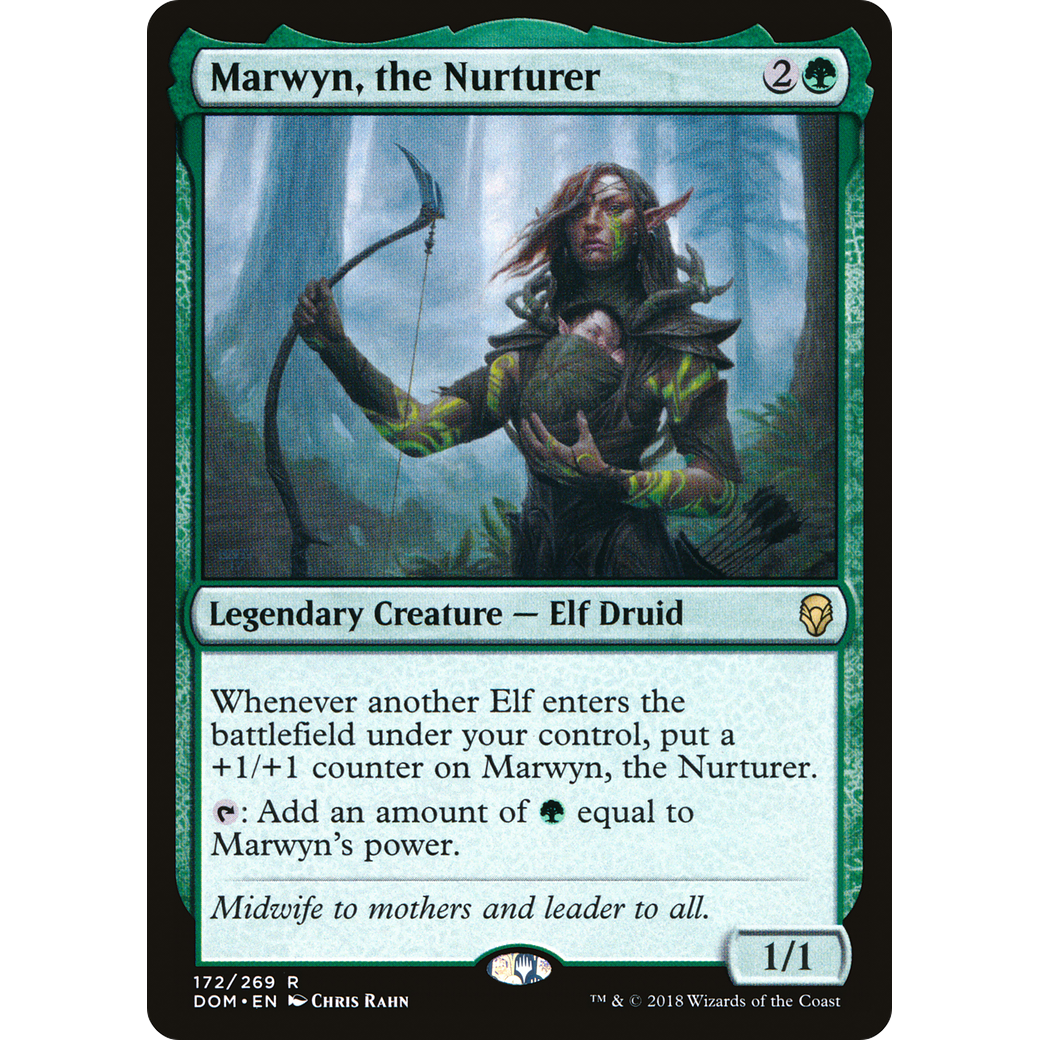 Marwyn, the Nurturer (DOM-172) - Dominaria Foil