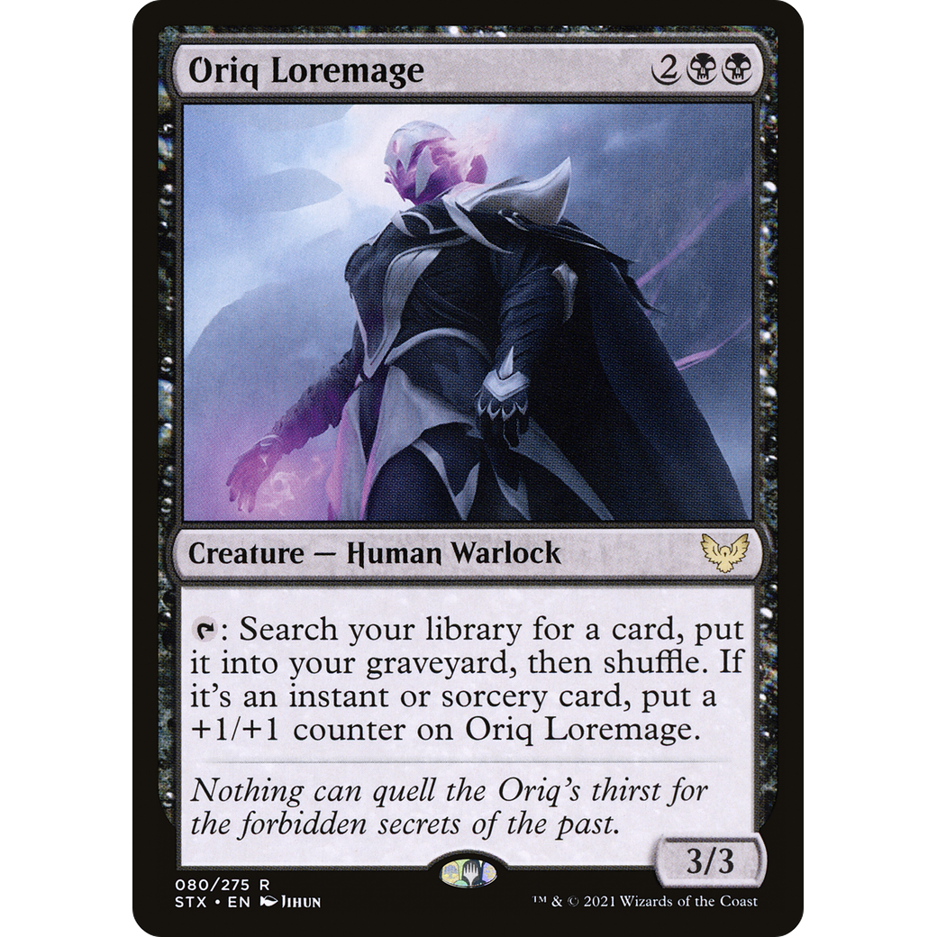 Oriq Loremage (STX-080) - Strixhaven: School of Mages Foil