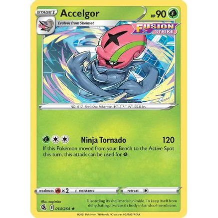 Accelgor 14/264 - SWSH08 Fusion Strike Reverse Holofoil