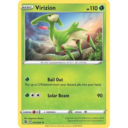 Virizion 15/264 - SWSH08 Fusion Strike