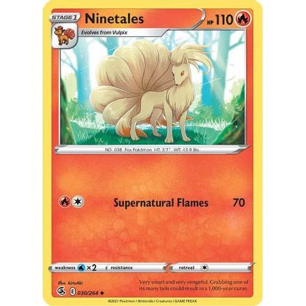 Ninetales (30) 30/264 - SWSH08 Fusion Strike
