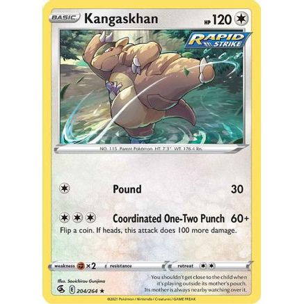 Kangaskhan 204/264 - SWSH08 Fusion Strike