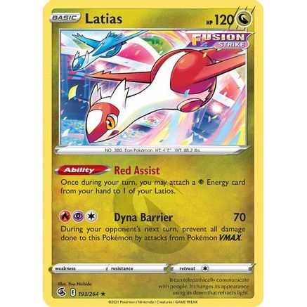 Latias 193/264 - SWSH08 Fusion Strike
