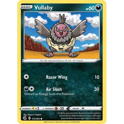 Vullaby 172/264 - SWSH08 Fusion Strike Reverse Holofoil
