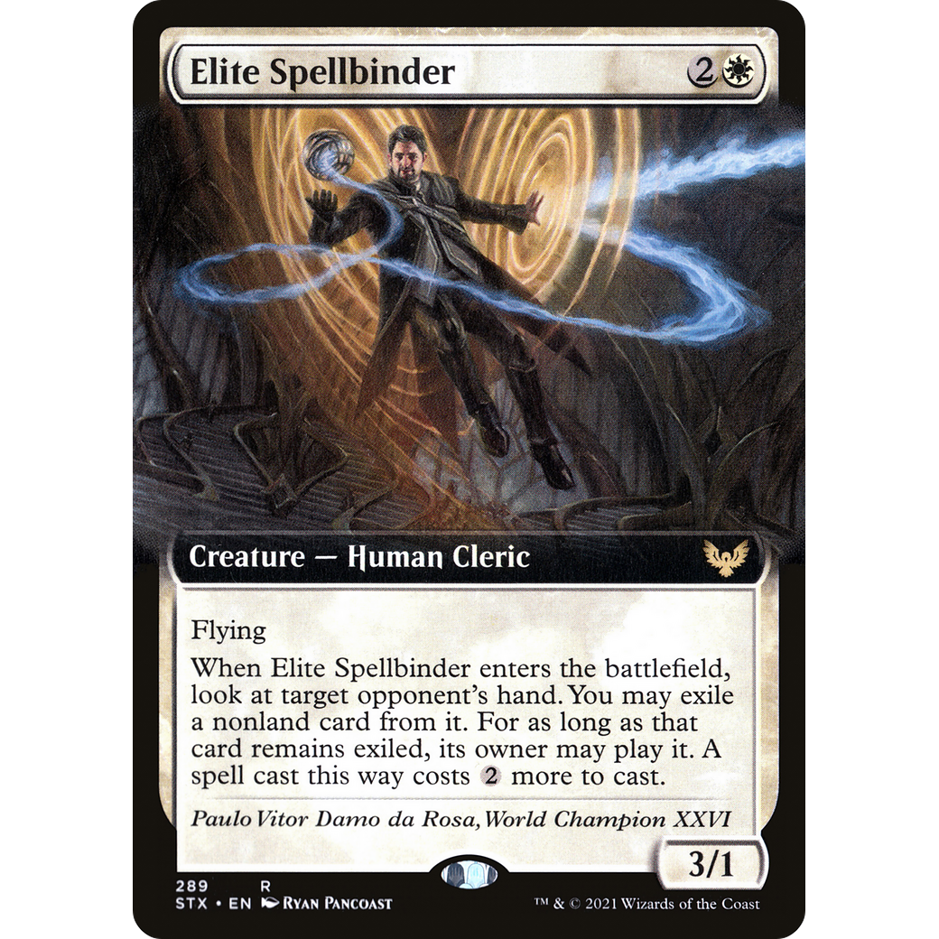 Elite Spellbinder (Extended Art) (STX-289) - Strixhaven: School of Mages: (Extended Art)