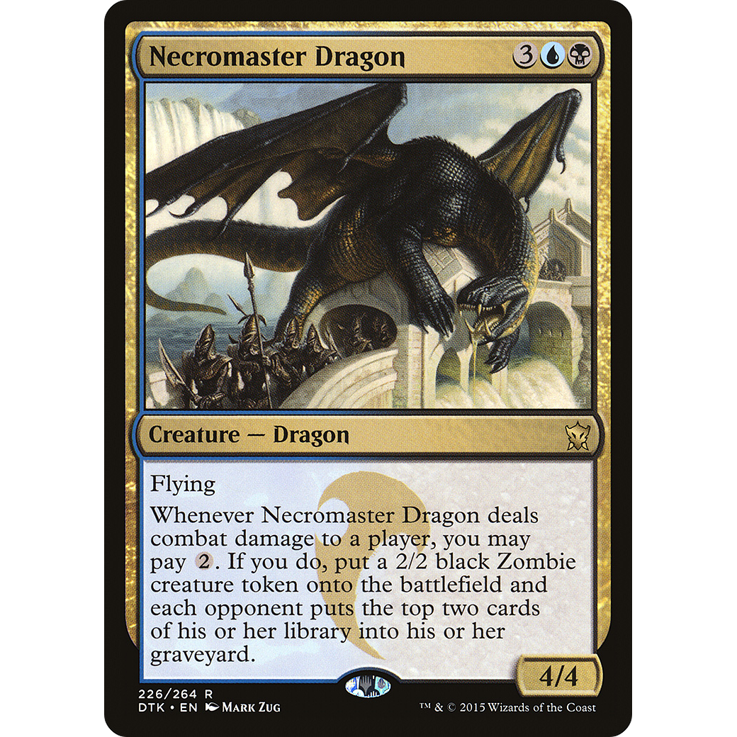 Necromaster Dragon (DTK-226) - Dragons of Tarkir