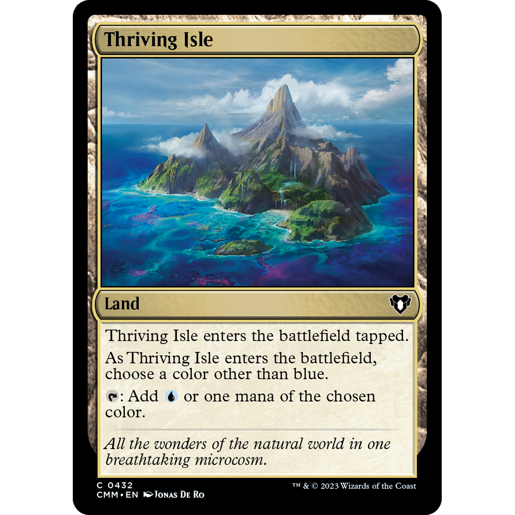 Thriving Isle (CMM-432) - Commander Masters