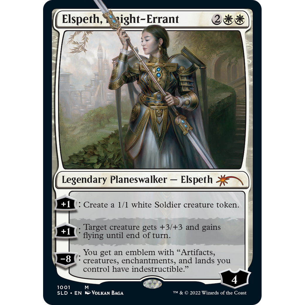 Elspeth, Knight-Errant (SLD-1001) - Secret Lair Drop Foil