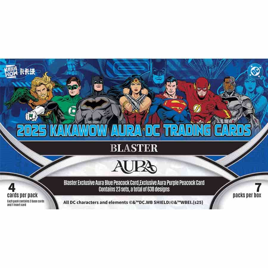 2025 Aura DC Blaster Edition Trading Cards