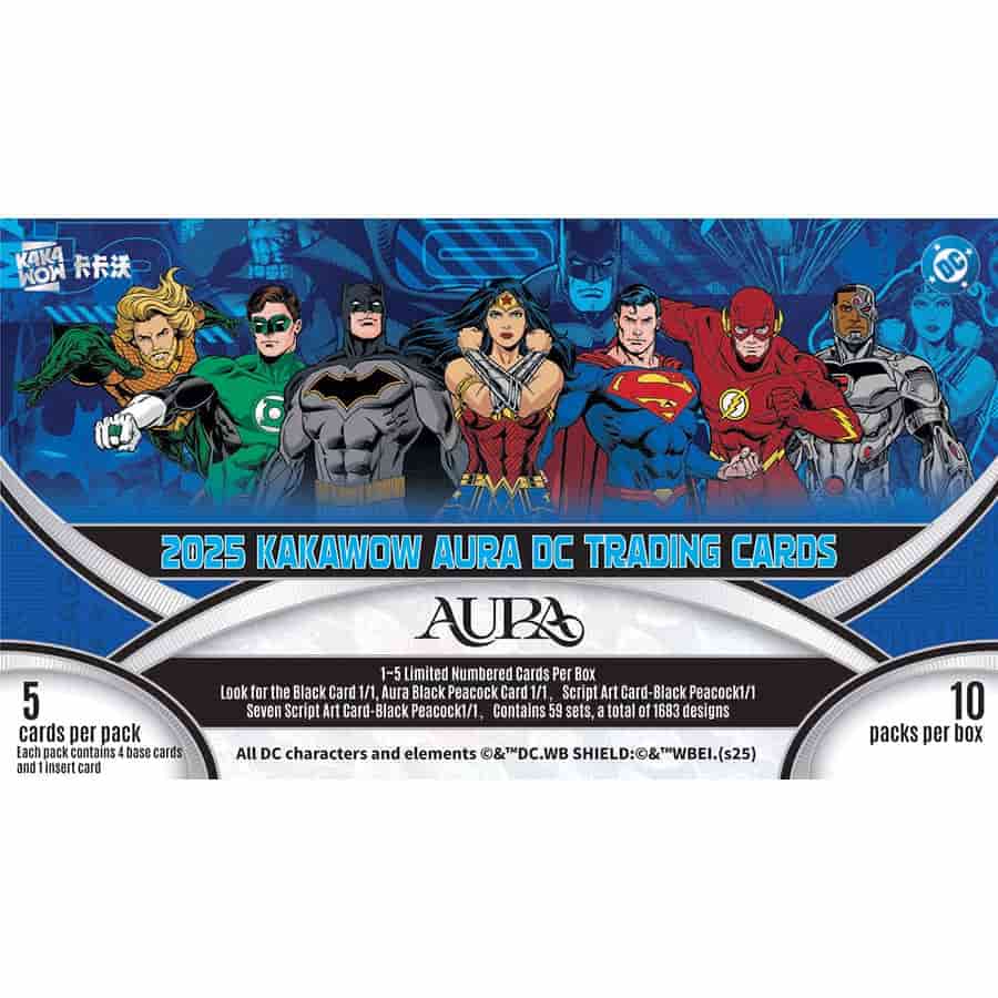 2025 Aura DC Hobby Edition Trading Cards