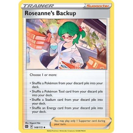 Roseanne's Backup 148/172 - SWSH09 Brilliant Stars