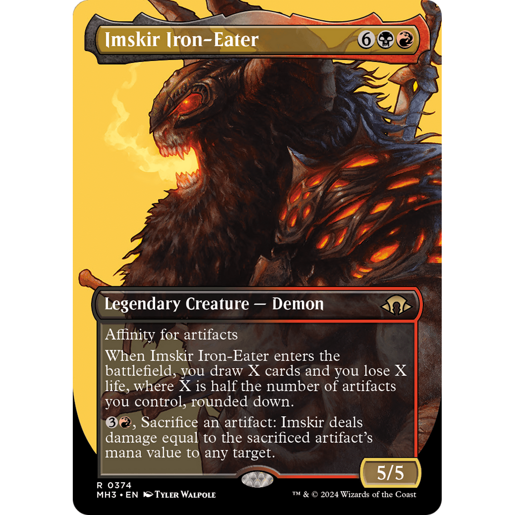 Imskir Iron-Eater (MH3-374) - Modern Horizons 3 (Borderless)