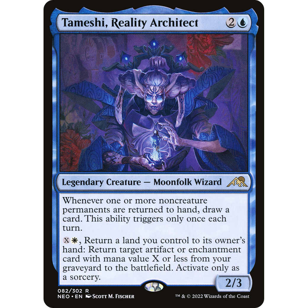 Tameshi, Reality Architect (NEO-082) - Kamigawa: Neon Dynasty