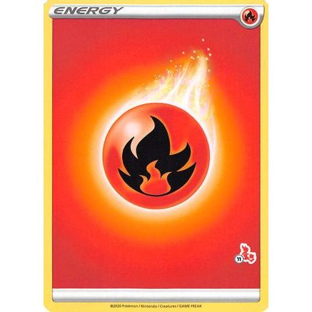 Fire Energy (#11 Cinderace Stamped) - Battle Academy 2022