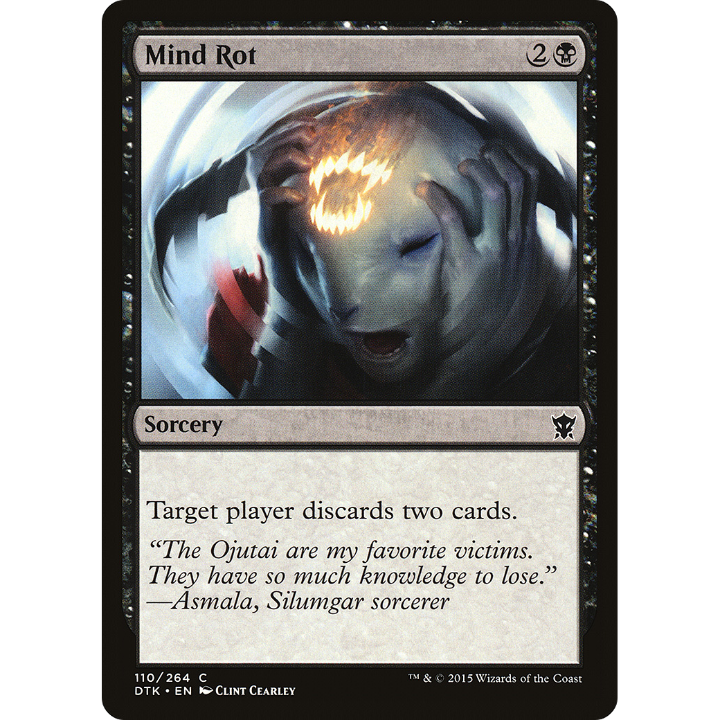 Mind Rot (DTK-110) - Dragons of Tarkir Foil
