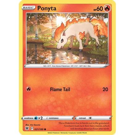 Ponyta 21/189 - SWSH10 Astral Radiance